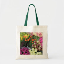 Tulips Bouquets Tote Bag