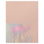 tulips flowers letterhead