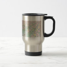 Tulips Hand Drawing Travel Mug
