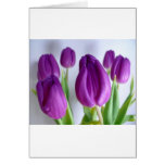 Tulips In The Vase Greeting Card