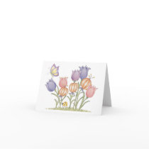 Tulips - Note Card