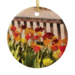 Tulips - Retirement can be sweet Christmas Tree Ornament