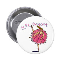 Tulle Tutu Ballerina Button