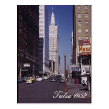 Tulsa 1952 Postcard