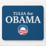TULSA for Obama custom your city personalized Mouse Pad