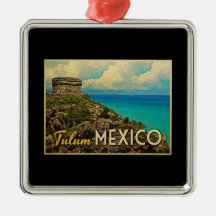 Tulum Mexico Ornaments
