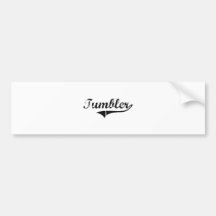 Tumbler Professional Job Bumper Stickers