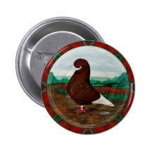 Tumbler Red Beard Pinback Buttons
