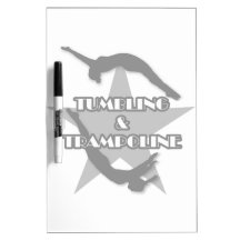 Tumbling and Trampoline Dry Erase Whiteboard