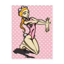 Tumbling Performance Post Card