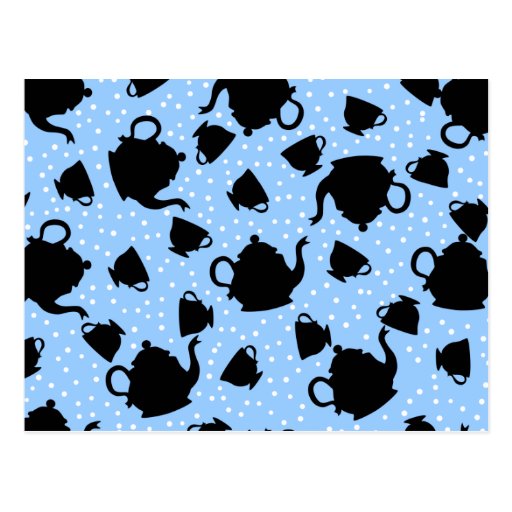 Tumbling Tea Party Post Card