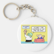 tuna surprise I'm waiter Key Chain
