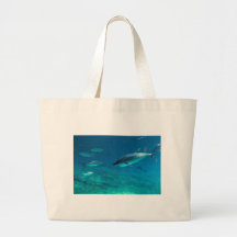 Tuna underwater canvas bag
