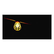 Tungsten light bulb photo greeting card