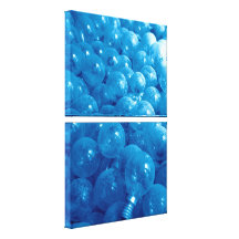 Tungsten Light Bulbs Gallery Wrap Canvas