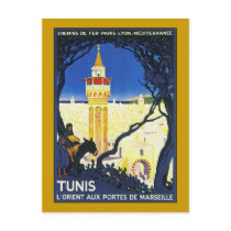 Tunis ~ L'Orient Aux Portes de Marseille Post Card