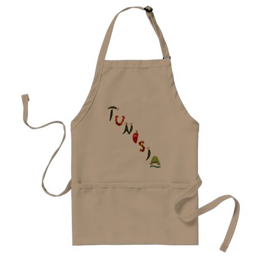 Tunisia Chili Peppers Aprons