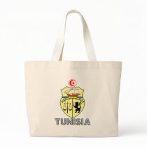 Tunisia Coat of Arms Tote Bags