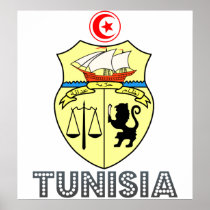 Tunisia Coat of Arms Posters