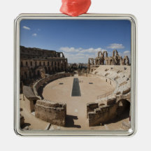 Tunisia, Tunisian Central Coast, El Jem, Roman 6 Christmas Ornaments