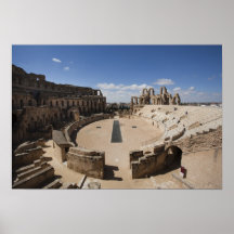 Tunisia, Tunisian Central Coast, El Jem, Roman 6 Print