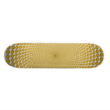 Tunnel of Smiley Faces: Custom Skateboard