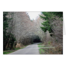 Tunnel Vision Greeting Card