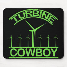 Turbine Cowboy Mousepads