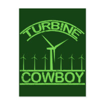 Turbine Cowboy Post Cards