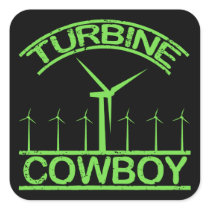 Turbine Cowboy Sticker