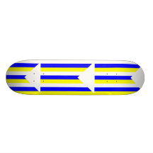 Turcianske Teplice, Slovakia flag Skateboard Deck