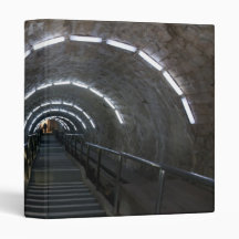 Turda salt mine tunnel binder