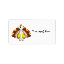 Turducken Custom Address Labels