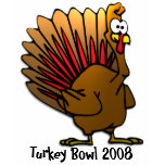 Turkey Bowl 2008 t-shirts