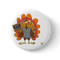 Turkey day Eat Sushi Buttons
