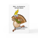Turkey disguised as the Easter Bunny!