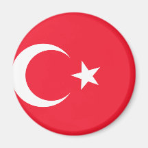 Turkey Flag Refrigerator Magnet
