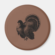 Turkey Fridge Magnet
