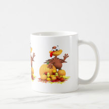 Turkey Greetings Mugs