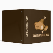 Turkey: I lost my leg in Nom 3 Ring Binder