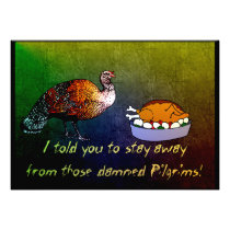 Turkey Lament invitations