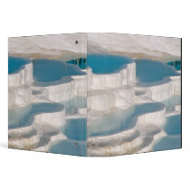 Turkey, Pamukkale Cotton Castle). 3 Ring Binders