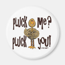 Turkey Plucker Refrigerator Magnet