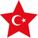 Turkey Star Acrylic Cut Outs
