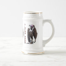 Turkey Vulture I Pick Back Posterized Photo Coffee Mugs