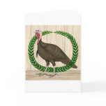 Turkey Wreath Card
