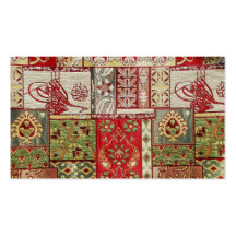 turkish fabric Business Card