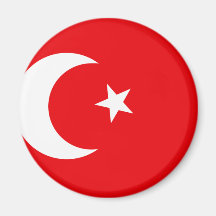 Turkish Flag T-shirts and Gifts Fridge Magnet