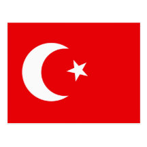 Turkish Flag T-shirts and Gifts Post Card