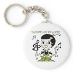 Turkish Girls Rock Keychains
